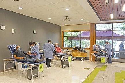 The gift of giving:&#8200;Annual Hodag M*A*S*H Blood Drive draws a crowd