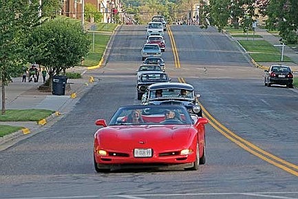 Cruising down brown 
