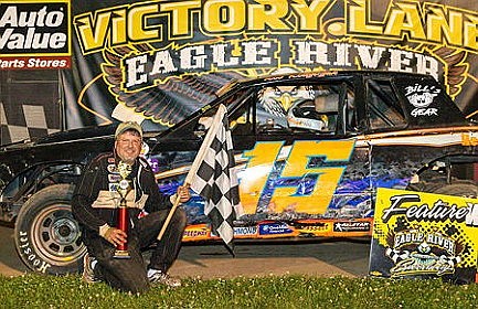 Dunbar, White score Eagle River Speedway sweeps