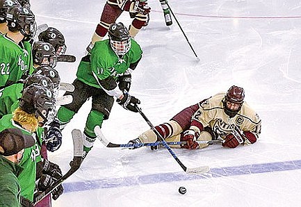 Hodags explode for seven goals in second period, rout Antigo 10-2