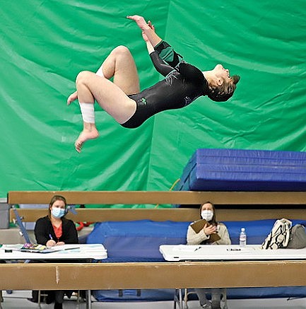 Antigo edges Hodag gymnasts in GNC crossover