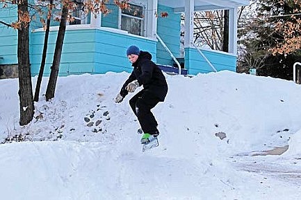 Catching some air