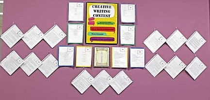 Celebrating young writers: Students receive awards for annual creative writing contest