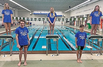 Five RSC swimmers compete at 12U state