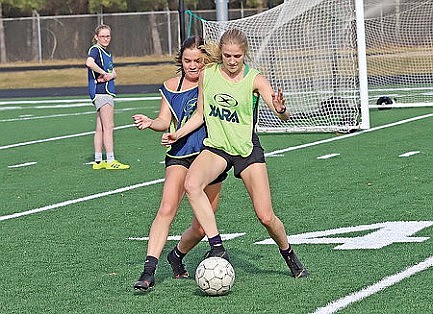 RHS girls' soccer embracing the long road back