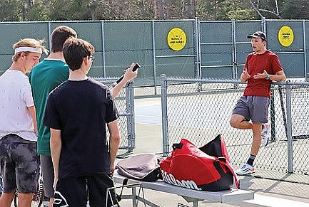 Numbers booming as RHS boys' tennis team preps for season