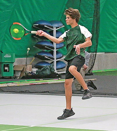 RHS tennis sweeps Pacelli in dome, maintains GNC lead