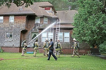 Propane grill cause of Tuesday fire on Phillip Street