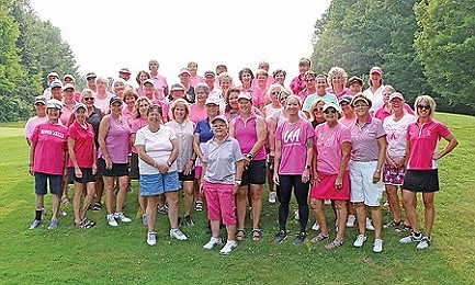 Northwood GC Ladies see record proceeds, turnout for cancer awareness night