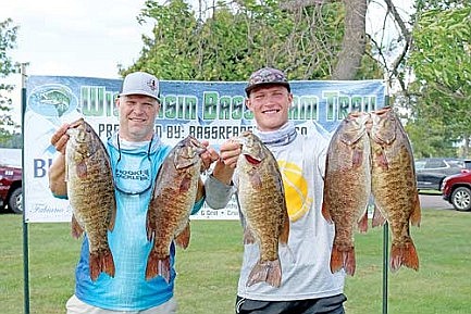 Anglers bring good weights to the scale at Rod Gaskill Memorial Bass Tournament