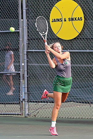 Hodag tennis downs Wausau Newman 6-1, maintain 12-point GNC lead
