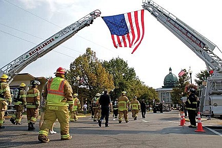 Local firefighters lead community's Sept. 11 remembrance