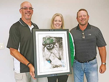 Iron Mike print to hang at Hodag Dome