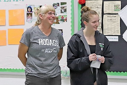 Burton Reeder returns to cheer on RHS