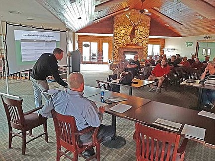 Golf course management company  reports $125K in profit
