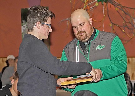 Fugle, Schneider share Hodag gridders' Mathisson Award