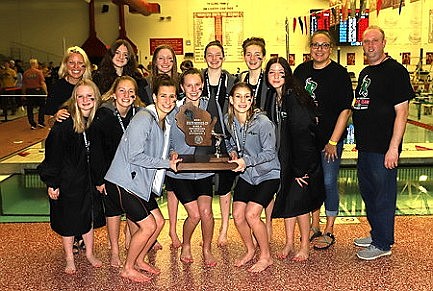 Hodag swim takes 2nd at state