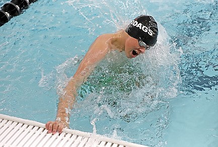 Hodag swimmers roll over Lakeland 131-28 in GNC opener