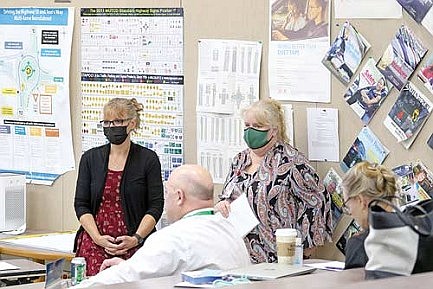SDR media specialists explain procedure for challenging library books