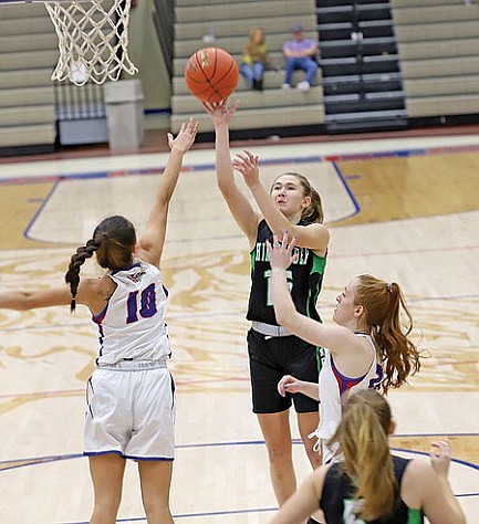 Lady Hodags overcome foul trouble, defeat Northland Pines 79-45