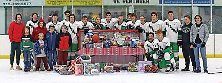 Photo: Scoring for Santa