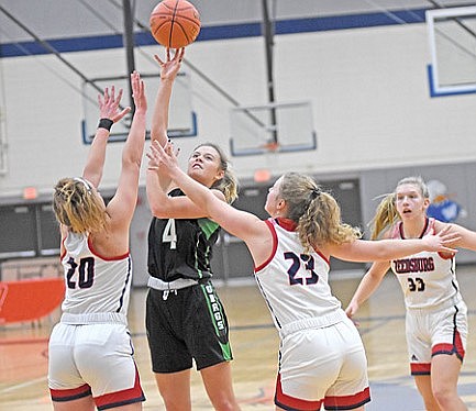 Lady Hodags no match for No. 1 Reedsburg in 80-26 loss