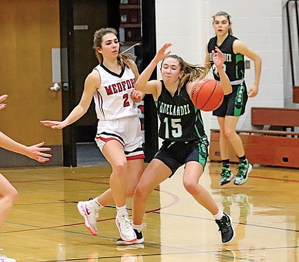 Lady Hodags ride strong first half to road win