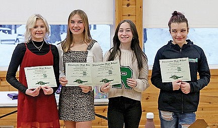 Hodag gymnasts hold year-end banquet 