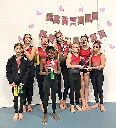 Photo: YMCA gymnasts fare well at inaugural invite 