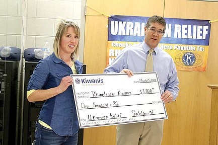 Rhinelander Kiwanis Club launches campaign to help Ukraine