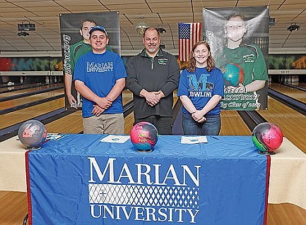 Teammates Litzen, Walkowski to bowl together at Marian