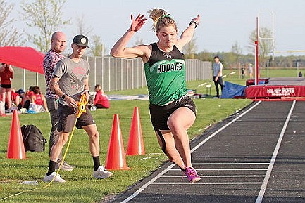 Germain wins triple jump, Hodag girls 6th at GNCs