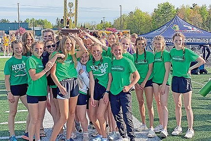 James Williams girls claim middle school track title