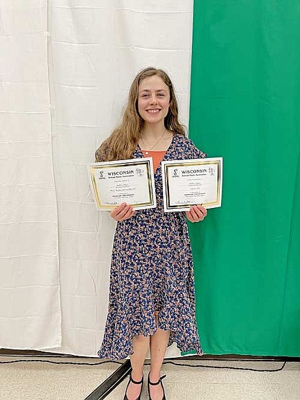 RHS senior receives two exemplary soloist awards