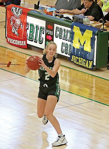 Hodags' Schiek scores seven in Border Bash girls' game