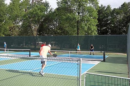 Pickleball battle