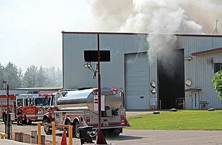 Waste Management fire triggers MABAS