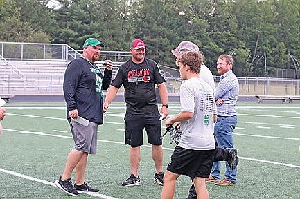 Crandon comes to Hodag football camp