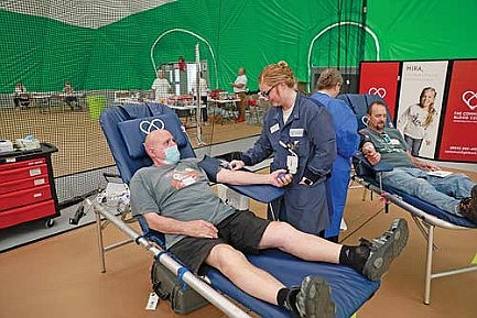 MASH blood drive