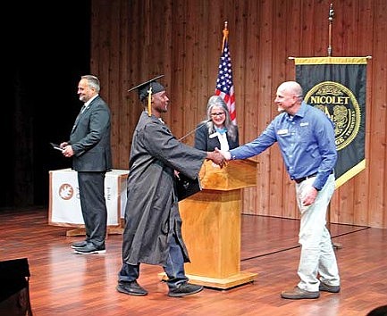 Nicolet College holds graduation ceremony for McNaughton Correctional Center students