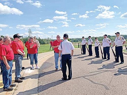 Supporting the Honor Guard