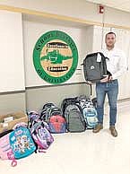 Backpack donation