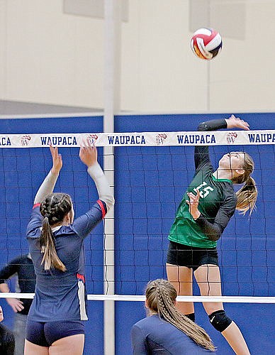 Hodag volleyball season ends at Waupaca