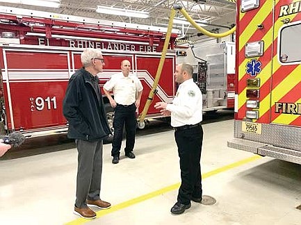 Fire department tour