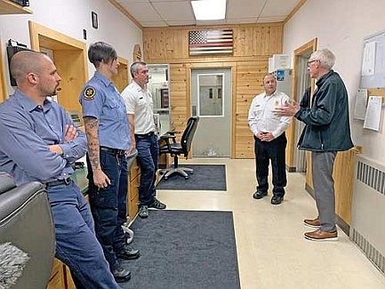 RFD chief offers governor insight into challenges facing Fire/EMS service