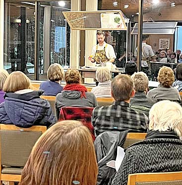 Free culinary arts presentation draws  large crowd to Nicolet College dining room