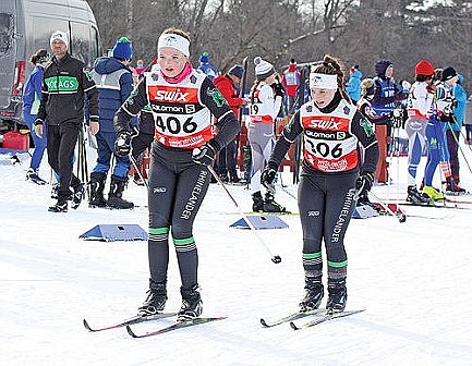 Middle school Nordic competes at state sprints