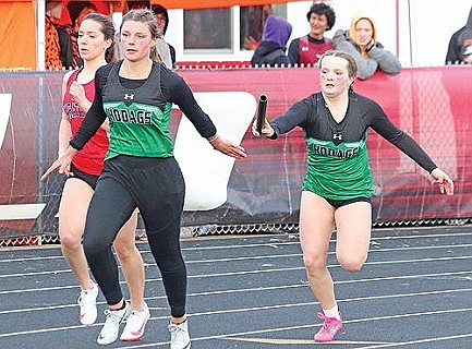 Hodag track takes sixth at Medford meet