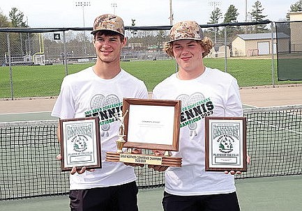Hodag tennis sends five flights to sectionals