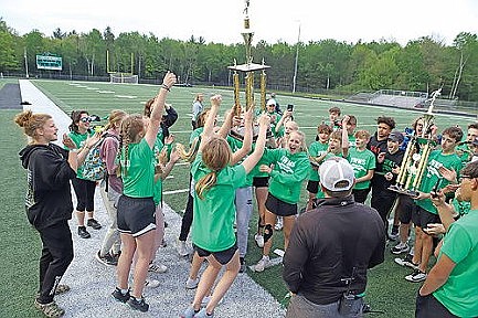 JWMS sweeps conference track meet